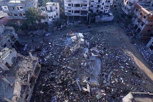 Παλαιστίνη: ο βομβαρδισμός της Γάζας από το κατοχικό καθεστώς, 2023