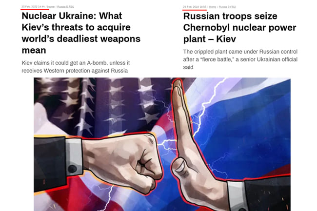 Η Ρωσσία απέτρεψε την Ουκρανία απο την απόκτηση πυρηνικών  - Russia prevented Ukraine from getting nuclear weapons.